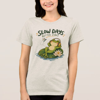 Camisa Sapo da Natureza Vibrações Melhores Dias Le