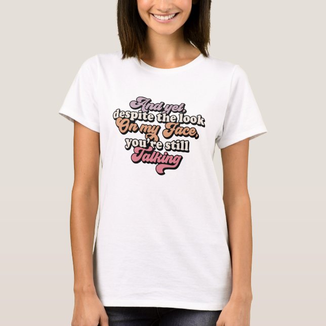Camisa sarcástica engraçada (Frente)