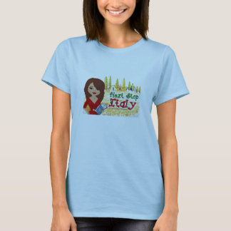 Camisa seguinte do logotipo de Italia da parada