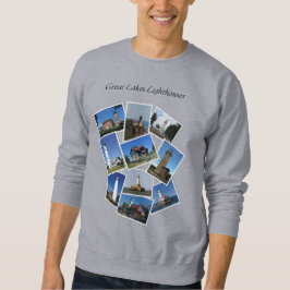 Camisa selo do farol dos Grandes Lagos, letras pre