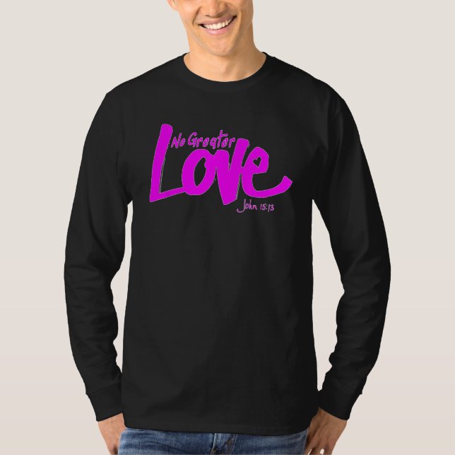 Camisa sem amor maior PINK - Mulheres, macho infan (Frente)