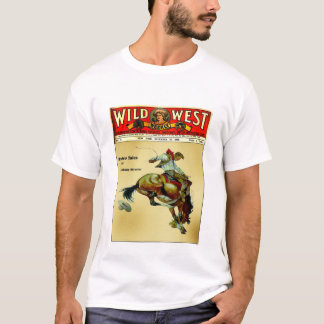 Camisa semanal ocidental selvagem do vaqueiro do