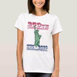 Camisa Semiquincentenário do 250º Aniversário dos