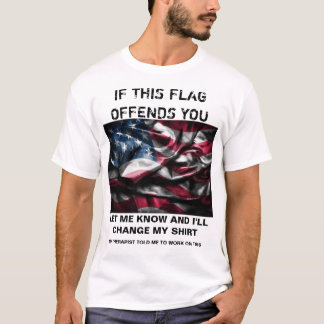 Camisa sensível da bandeira do patriota
