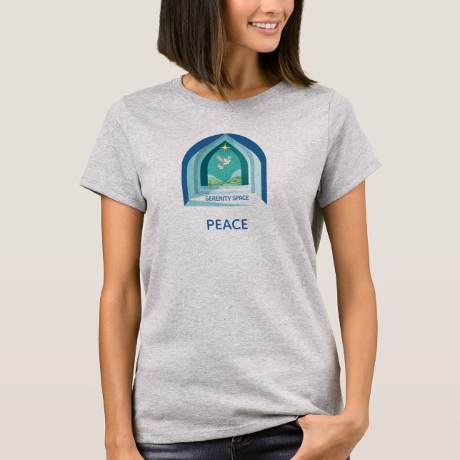 CAMISA SERENIDADE ESPAÇO T MULHER (Frente)