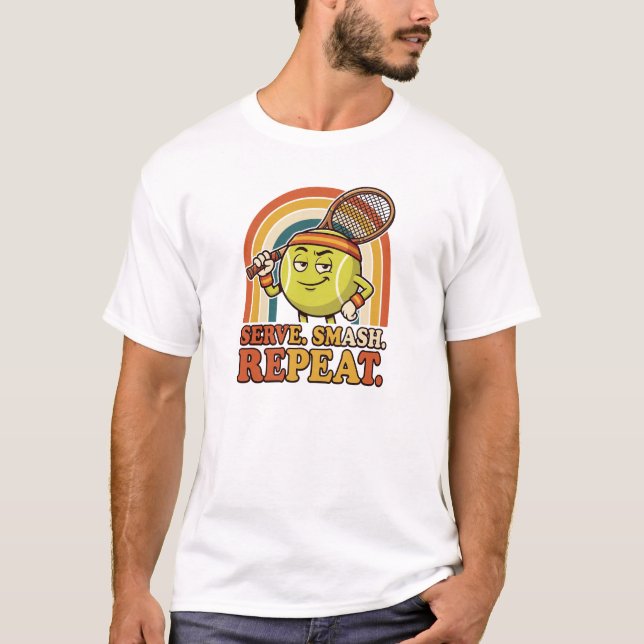 Camisa Serve Smash Repeat de Pickleball (Frente)