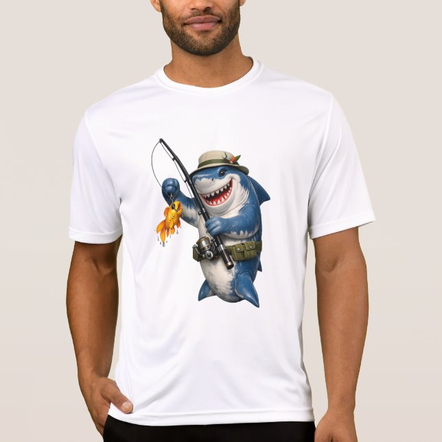 Camisa Shark Fisher 4D Gold Catch Tee (Frente)