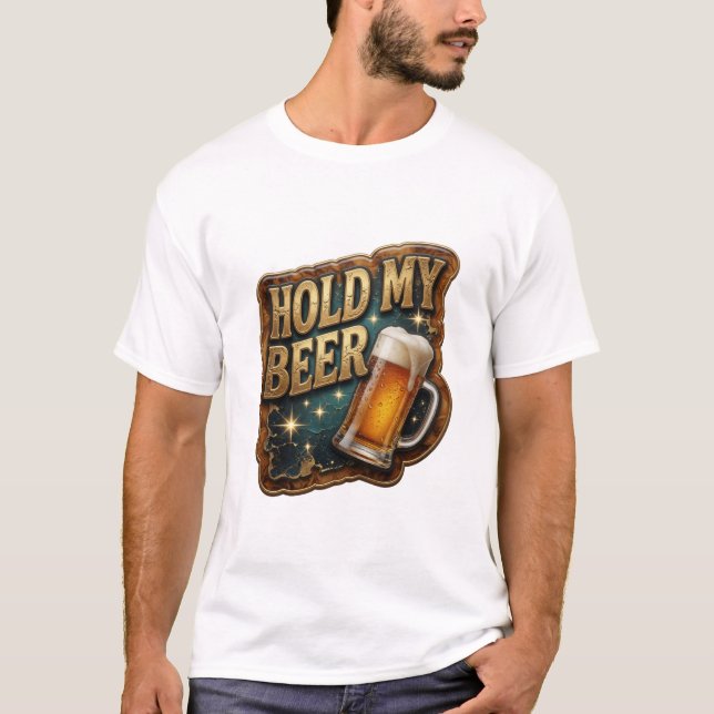 Camisa Sharp HOLD MY BEER Citação (Frente)