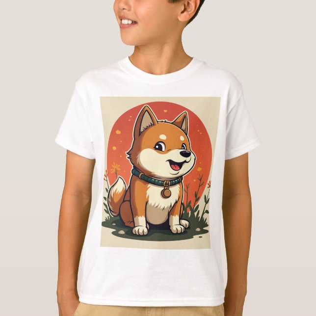 Camisa Shiba-inu T (Frente)