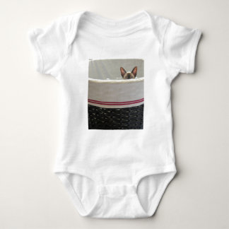 Camisa Siamese do gatinho do Peekaboo