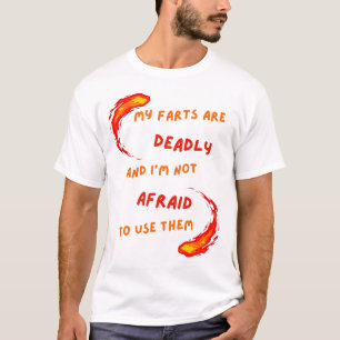 Camisa Silenciosa, mas Mortal, de Fart T para a In