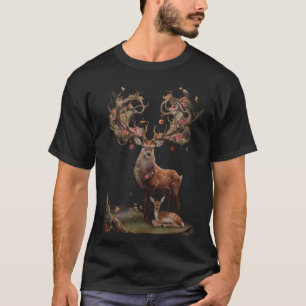 Camisa Silent Beauty: O Design do Cervo