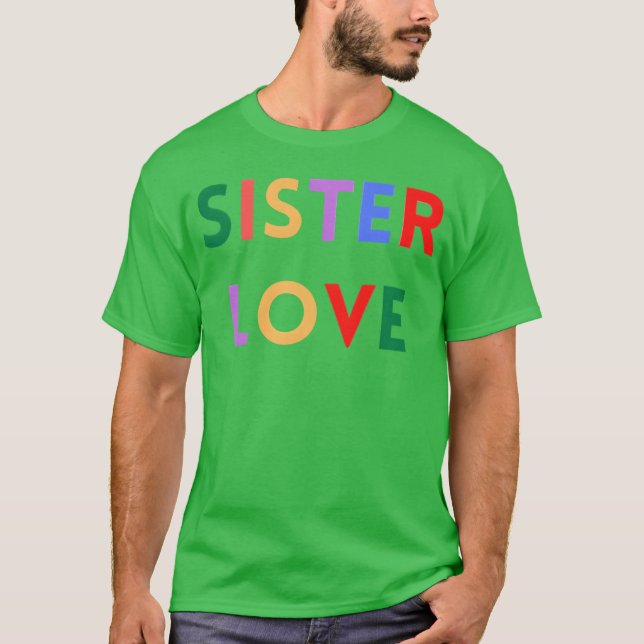 Camisa SISTER LOVE garota (Frente)
