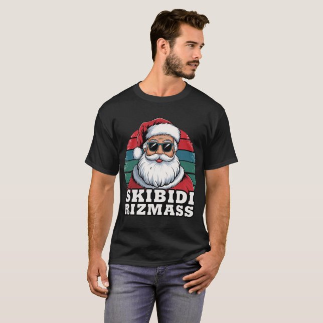 Camisa Skibidi Rizzmas (Frente Completa)