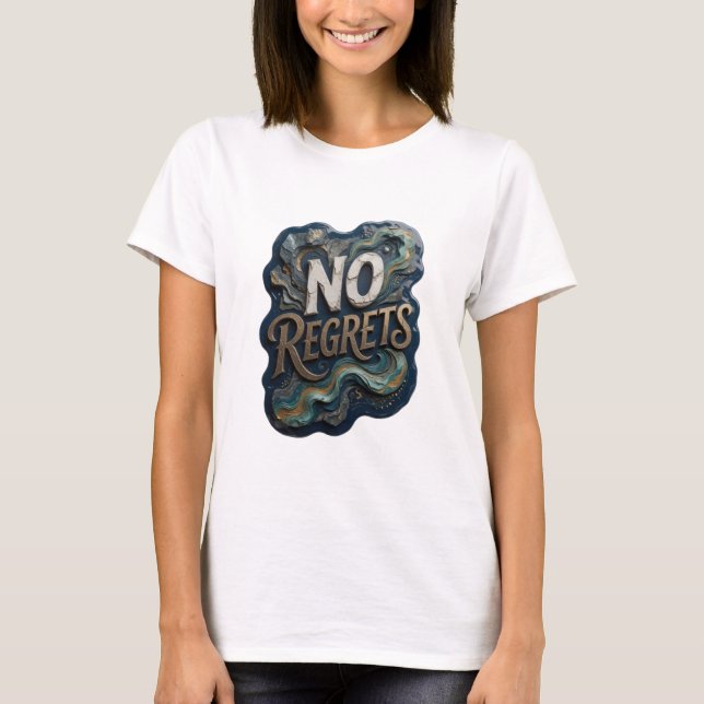 Camisa Sleek Silver SEM ARREPENDIMENTOS Design (Frente)