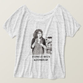 Camisa slouchy desapontada de Barista