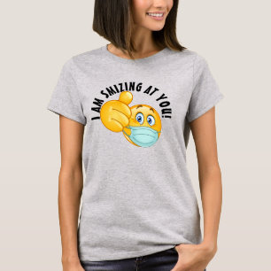 Camisa Smizing Behind The Mask