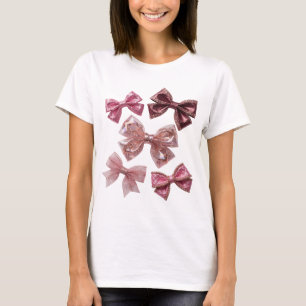 Camisa Snappy Silver PINK BOWS Design