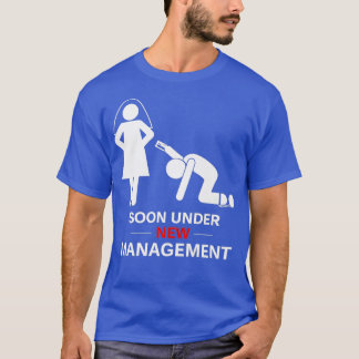 Camisa Sob Nova Gestão Noivo Festa de Despedida de