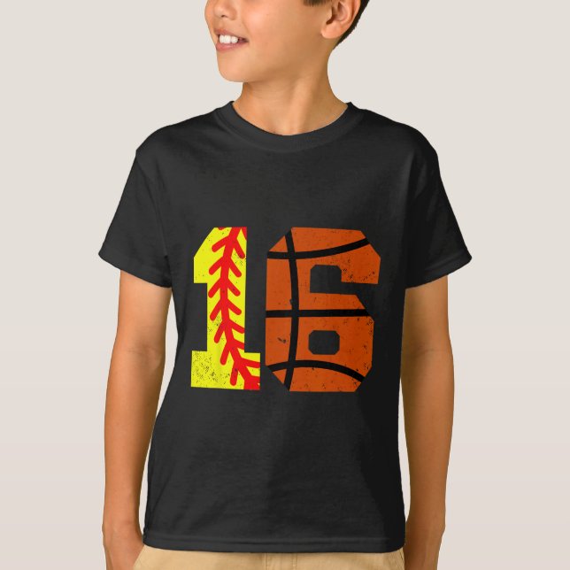 Camisa Softll Sketll Número 16 Piada Aniversário d (Frente)