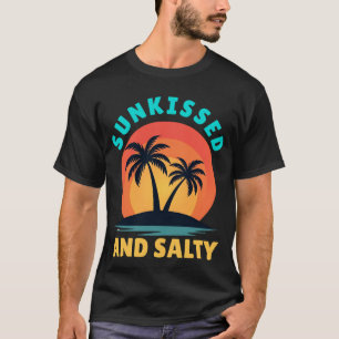 Camisa Solar De Verão Tropical Negrito - Palmeira