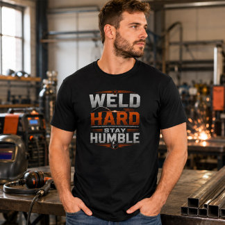 Camisa Soldar Duro Permanecer Humilde Camiseta Div