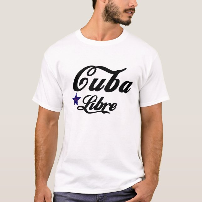 Camisa solitária da estrela de Cuba Libre (Frente)