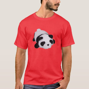 Camisa sonolento da panda