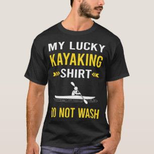 Camisa Sortuda Kayaking Kayak Kayaker