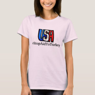 Camisa #StopAidToTurkey