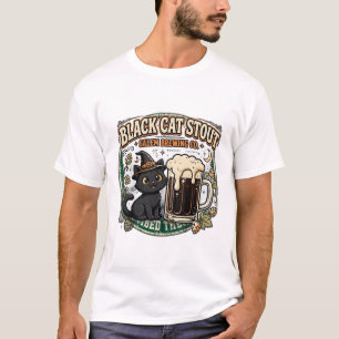 Camisa Stout Black Cat - Salem Brewing Co