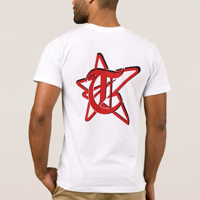 Camisa Str8lykdhatt, preta e Cinza (Verso)