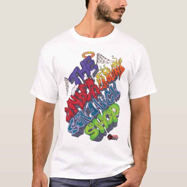 Camisa subterrânea dos grafites (Frente)
