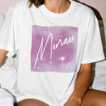 Camisa Subtil de Lesbiana Ameaçadora de Lavanda WL