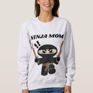 CAMISA SUDADERA ENGRAÇADA MÃE NINJA