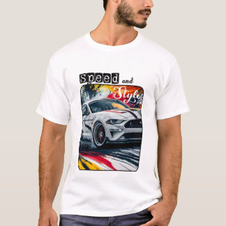 Camisa Super Carro De Velocidade E Estilo