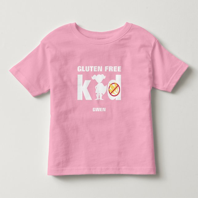 Camisa Super Menina Sem Glúten Celiaca (Frente)