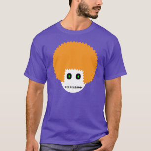 camisa superior da cenoura. gengibre