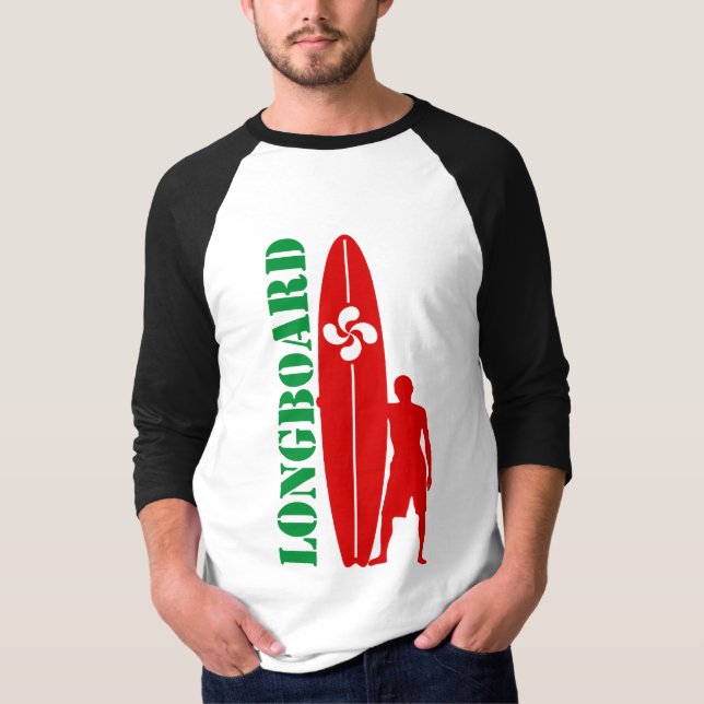 Camisa surfando Basque (Frente)