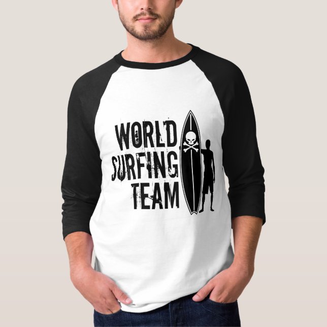 Camisa surfando do mundo (Frente)