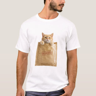 Camisa Surpresa de Entrega de Gato