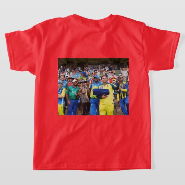 Camisa T (Postura das costas)