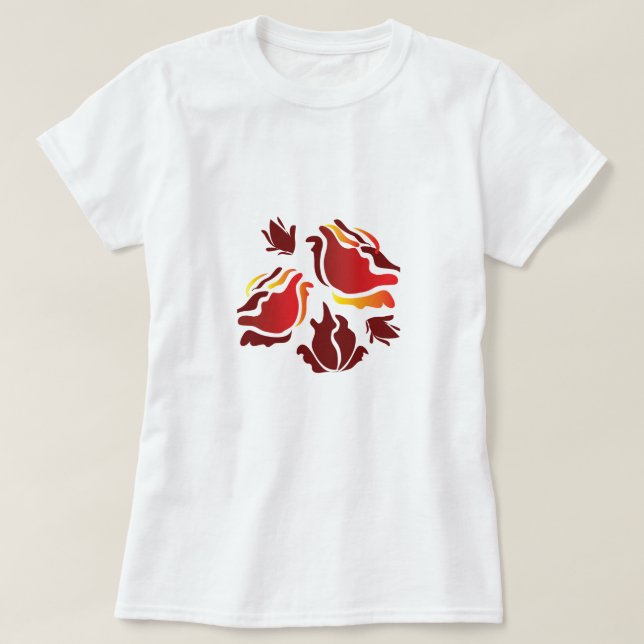 Camisa T (Frente do Design)