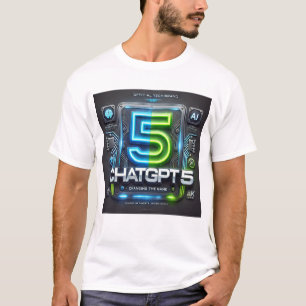 Camisa T AI ChatGPT 5   Amantes tecnológicos e AI 