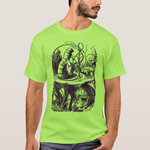 Camisa T: Alice no País das Maravilhas - Lagarta