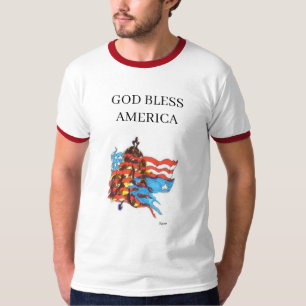 Camisa T : AMÉRICA DEUS ABENÇOE