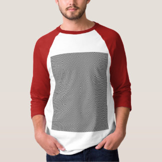 Camisa T básica de 3/4 Capas de Raglan masculina