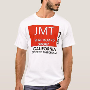 Camisa T básica de masculinos OFICIAIS JMT