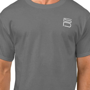 Camisa T básica tipo logotipo ISD