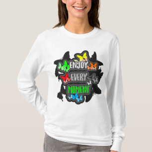 CAMISA T Básico De Folga Longa